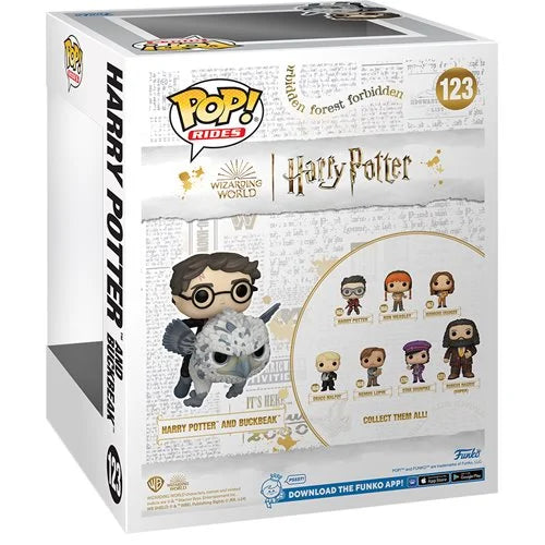 Harry Potter and the Prisoner of Azkaban Harry Potter and Buckbeak Deluxe Funko Pop! Ride #123