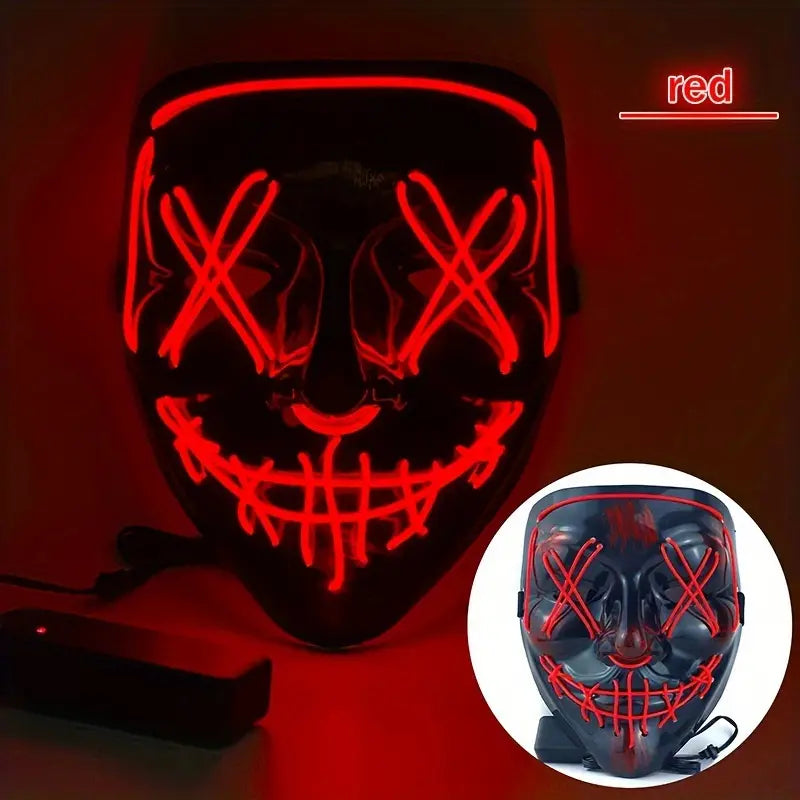 Orange LED Mask