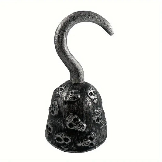 Pirate Hook Plastic with Skulls