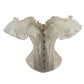 Beige Lace Sleeve Corset Small