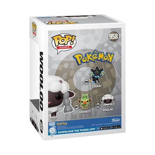 Pokemon Wooloo Funko Pop! Vinyl Figure #958