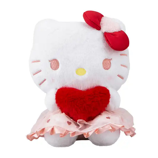 HELLO KITTY 9.5" VALENTINES DAY PLUSH HEARTBEAT