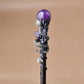 Amethyst Crystal Snake Wand