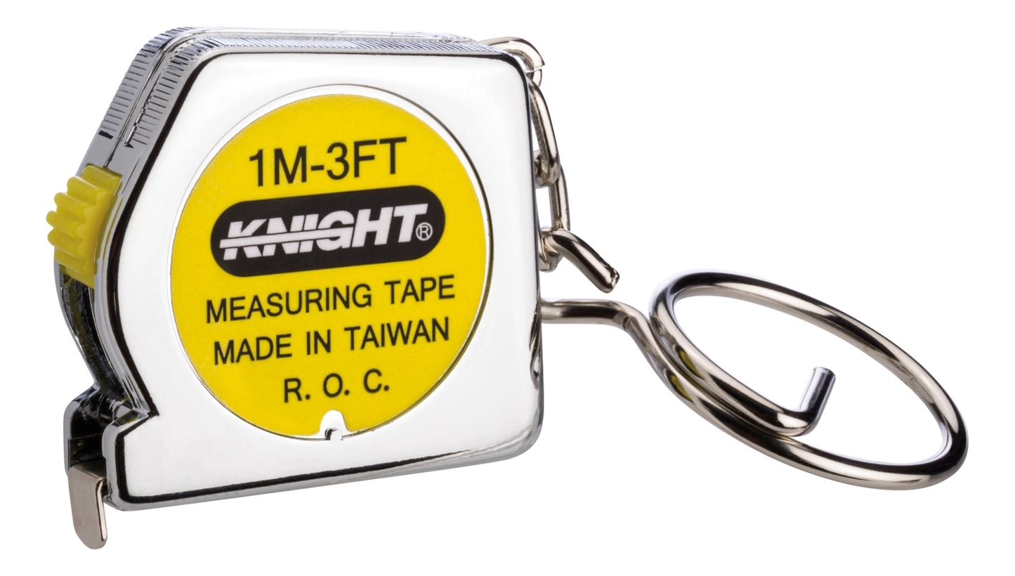 Key Chain Tape Measure, Small 1.25"