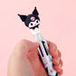 Kuromi Single Random 6 Color Ball Point Pen- 0.7mm