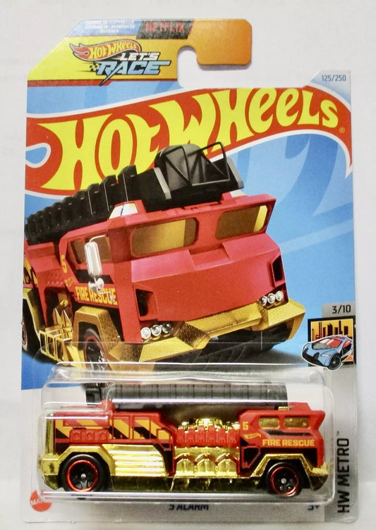 5 ALARM 3/10 #125/250, HW Metro Hot Wheels